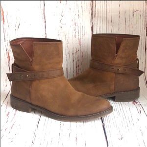 Madewell short biker boots